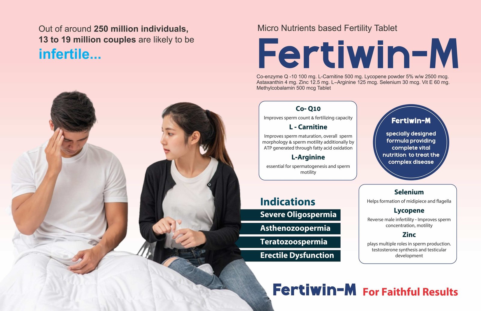 FERTIWIN-M - Male Fertility Tablet